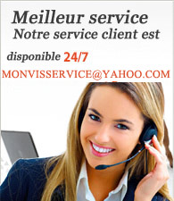 Notre service client est disponible 24 / 7.Mail us monvisservice@yahoo.com.